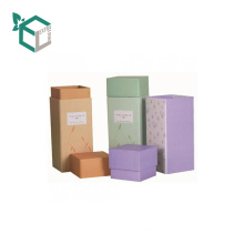Boîte de papier de crème de main de boîtes d&#39;emballage cosmétique avec le couvercle